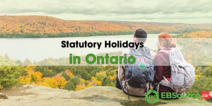 Statutory Holidays in Ontario. 2024 Guide